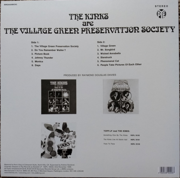 The Kinks - The Kinks Are The Village Green Preservation Society | BMG (BMGAA09BOX) - 4