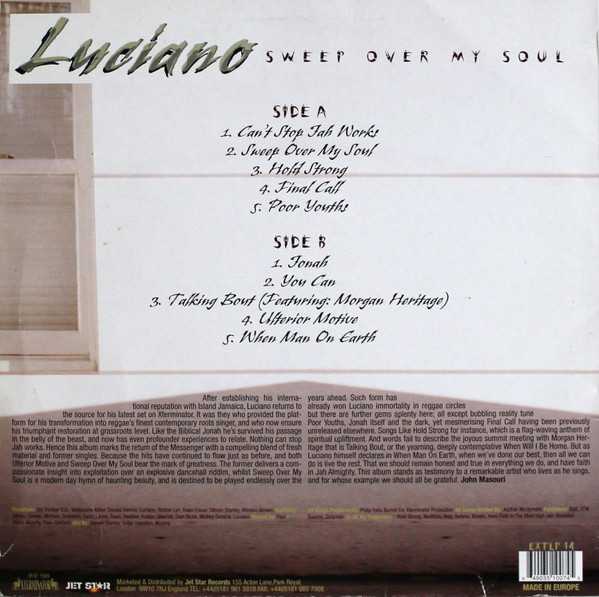 Luciano - Sweep Over My Soul | Xterminator (EXTLP 14) - 2 Luciano - Sweep Over My Soul | Xterminator (EXTLP 14) - 2