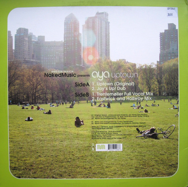 Aya - Uptown | Naked Music Recordings (NMS028 / NAK28) - 2