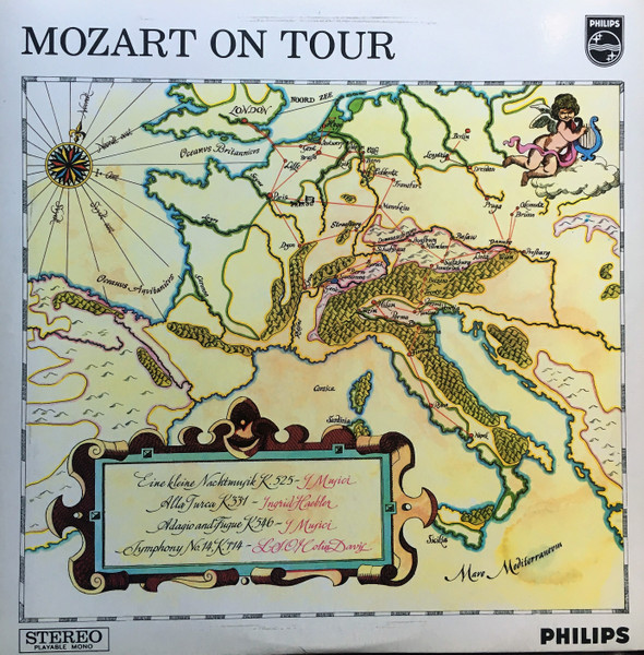 Wolfgang Amadeus Mozart / Various - Mozart On Tour | Philips (CXL25 D88 244 Y)