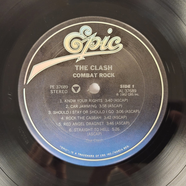 The Clash - Combat Rock | Epic (PE 37689) - 3 The Clash - Combat Rock | Epic (PE 37689) - 3