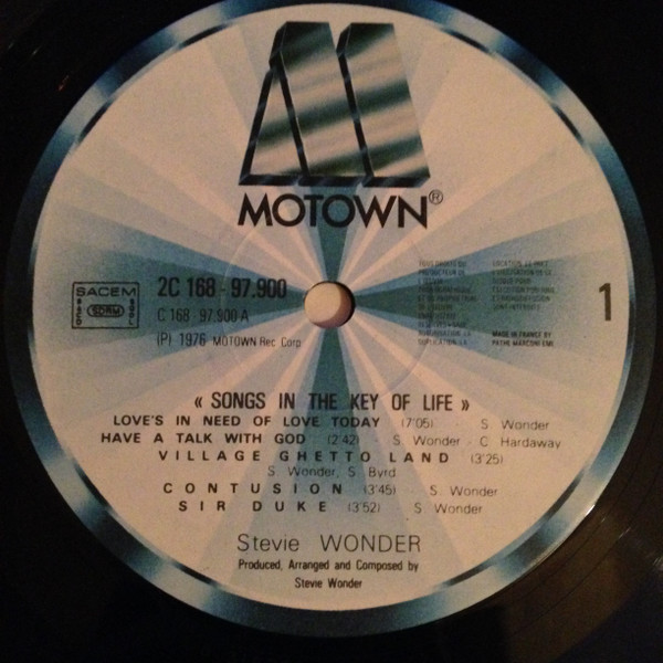 Stevie Wonder - Songs In The Key Of Life | Motown (2C 168-97.900/1) - 2 Stevie Wonder - Songs In The Key Of Life | Motown (2C 168-97.900/1) - 2