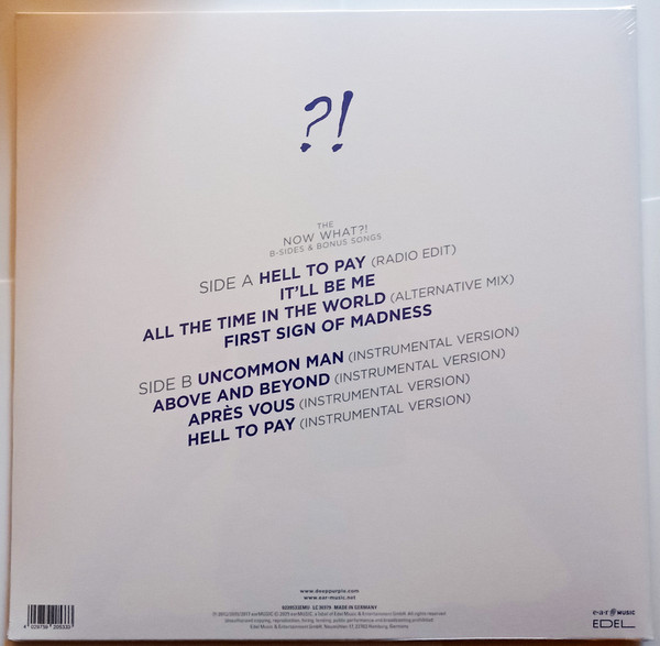 Deep Purple - The Now What ?! B-Sides & Bonus Songs | Ear Music (0220533EMU) - 3 Deep Purple - The Now What ?! B-Sides & Bonus Songs | Ear Music (0220533EMU) - 3