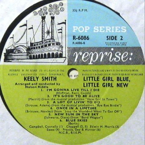 Keely Smith - Little Girl Blue / Little Girl New | Reprise Records (R 6086) - 3