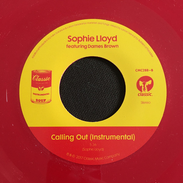 Sophie Lloyd Featuring Dames Brown - Calling Out | Classic (CMC288) - 2