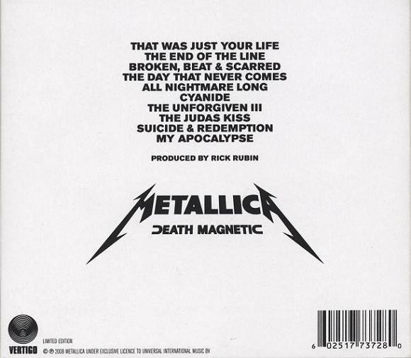 Metallica - Death Magnetic | Vertigo (00602517737280) - 2