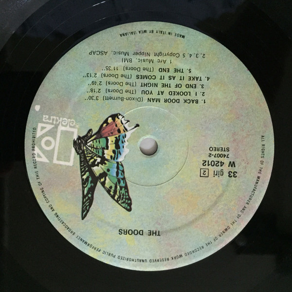 The Doors - The Doors | Elektra (W 42012) - 4 The Doors - The Doors | Elektra (W 42012) - 4