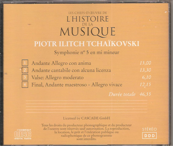 Pyotr Ilyich Tchaikovsky - Symphonie N° 5 En Mi Mineur | e.f.s.a. (001) - 3