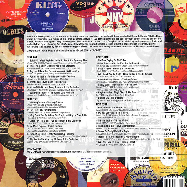 Various - Jumping The Shuffle Blues - Jamaican Sound System Classics 1946-1960 | Fantastic Voyage (FVDV087) - 2 Various - Jumping The Shuffle Blues - Jamaican Sound System Classics 1946-1960 | Fantastic Voyage (FVDV087) - 2
