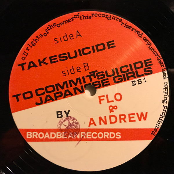 Flo & Andrew - Take Suicide | Broadbean Records (BB1) - 4