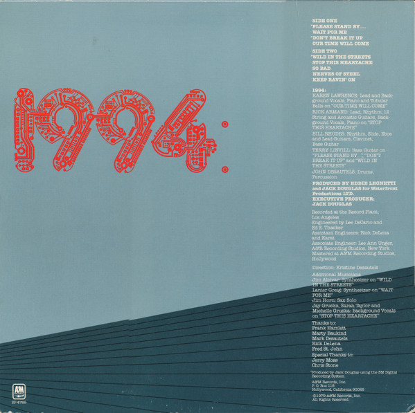 1994: - Please Stand By... | A&M Records (SP 4769) - 2 1994: - Please Stand By... | A&M Records (SP 4769) - 2