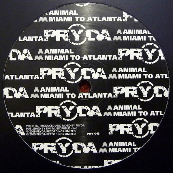 Pryda - Animal / Miami To Atlanta | Pryda Recordings (PRY 013) - 2