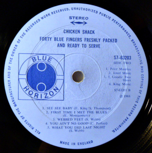 Chicken Shack - Forty Blue Fingers, Freshly Packed And Ready To Serve | Blue Horizon (7-63203) - 4