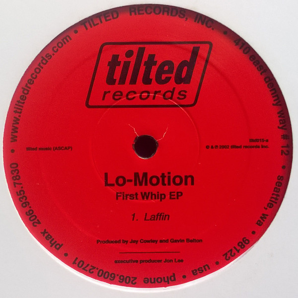 Lo-Motion - First Whip EP | Tilted Records (TLTD015) - main