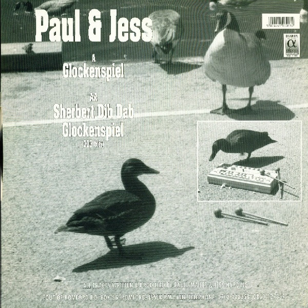 Paul & Jess - Glockenspiel | Out Of Romford Records (OOR 015) - 2 Paul & Jess - Glockenspiel | Out Of Romford Records (OOR 015) - 2