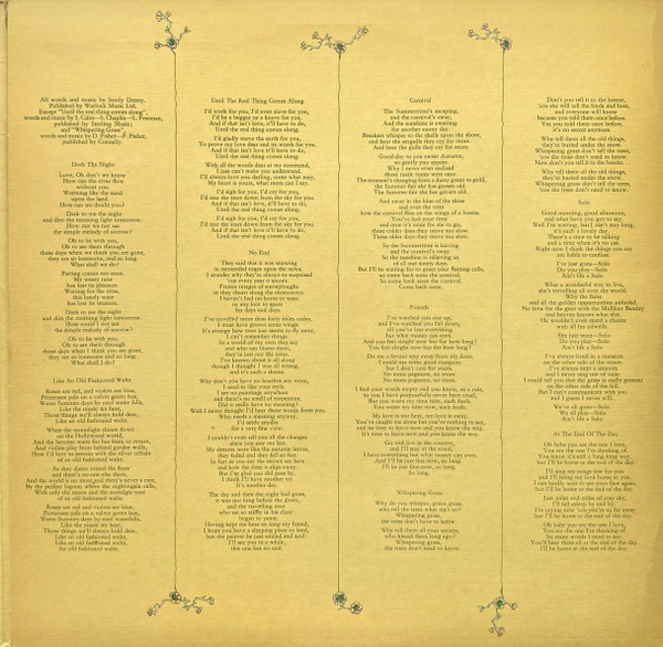 Sandy Denny - Like An Old Fashioned Waltz | Island Records (ILPS 9258) - 3
