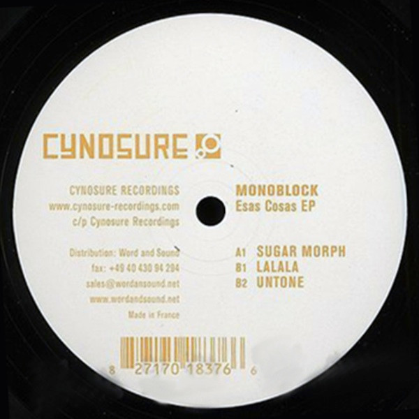 Monoblock - Esas Cosas EP | Cynosure (CYN025) - main