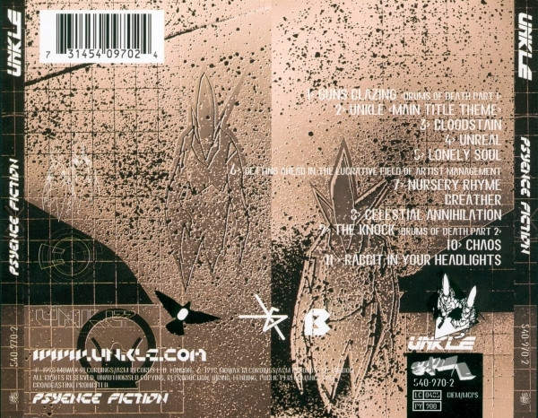 UNKLE - Psyence Fiction | Mo Wax (540-970-2) - 2 UNKLE - Psyence Fiction | Mo Wax (540-970-2) - 2