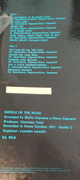 Middle Of The Road - Acceleration | RCA Victor (LSP 10357) - 2 Middle Of The Road - Acceleration | RCA Victor (LSP 10357) - 2