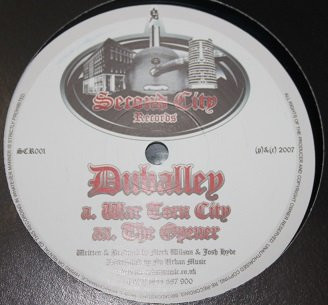 Dub Alley - War Torn City / The Opener | Second City Records (SCR001)