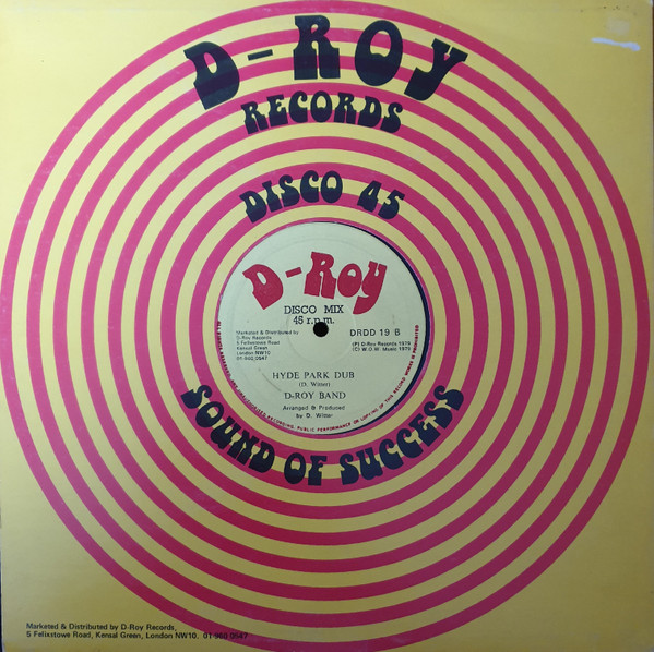Cassandra - Sitting In The Park | D-Roy Records (DRDD 19) - 4