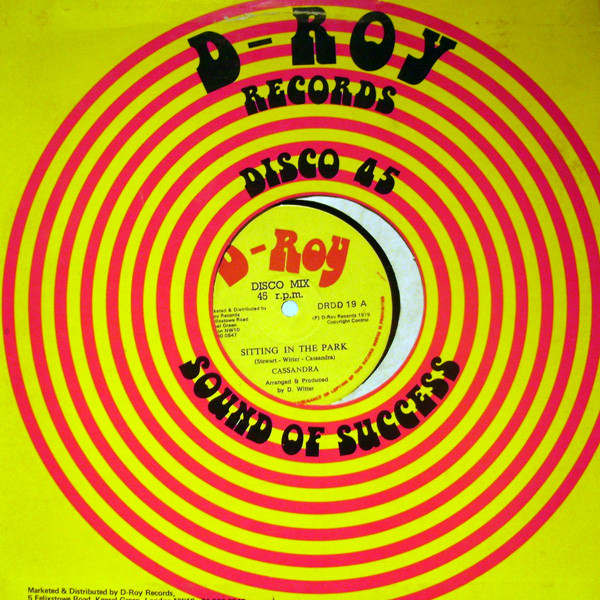 Cassandra - Sitting In The Park | D-Roy Records (DRDD 19) - 3