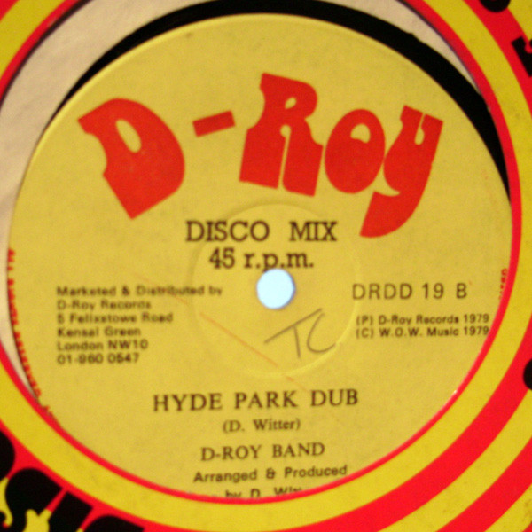 Cassandra - Sitting In The Park | D-Roy Records (DRDD 19) - 2