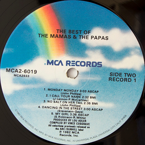 The Mamas & The Papas - The Best Of | MCA Records (MCA 2-6019) - 4 The Mamas & The Papas - The Best Of | MCA Records (MCA 2-6019) - 4