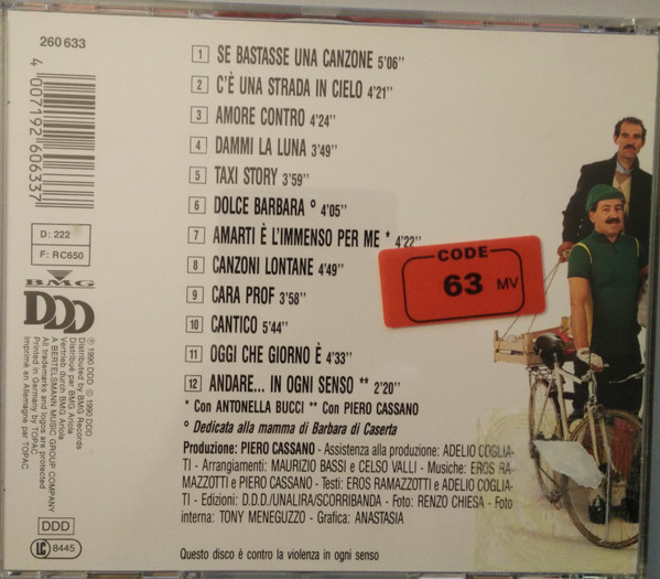 Eros Ramazzotti - In Ogni Senso | DDD (260 633) - 2