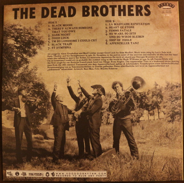 The Dead Brothers - Black Moose | Voodoo Rhythm (VR1285) - 2 The Dead Brothers - Black Moose | Voodoo Rhythm (VR1285) - 2