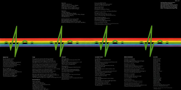 Pink Floyd - The Dark Side Of The Moon | Mobile Fidelity Sound Lab (MFSL 1-017) - 2