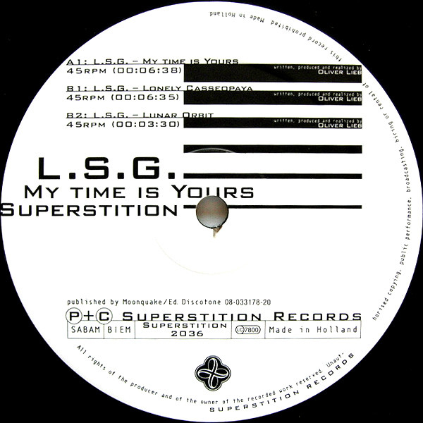 L.S.G. - My Time Is Yours | Superstition (SUPERSTITION 2036) - 4 L.S.G. - My Time Is Yours | Superstition (SUPERSTITION 2036) - 4