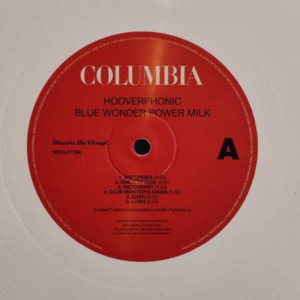 Hooverphonic - Blue Wonder Power Milk | Music On Vinyl (MOVLP1394) - 4 Hooverphonic - Blue Wonder Power Milk | Music On Vinyl (MOVLP1394) - 4