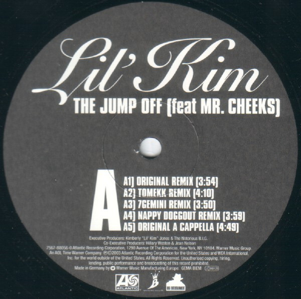 Lil' Kim Feat Mr. Cheeks - The Jump Off | Atlantic (7567-88056-0) - 2