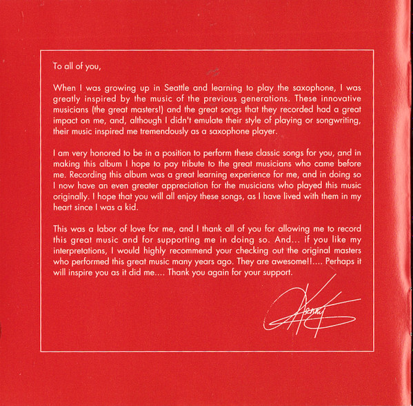 Kenny G - Classics In The Key Of G | Arista (07822-19085-2) - 4