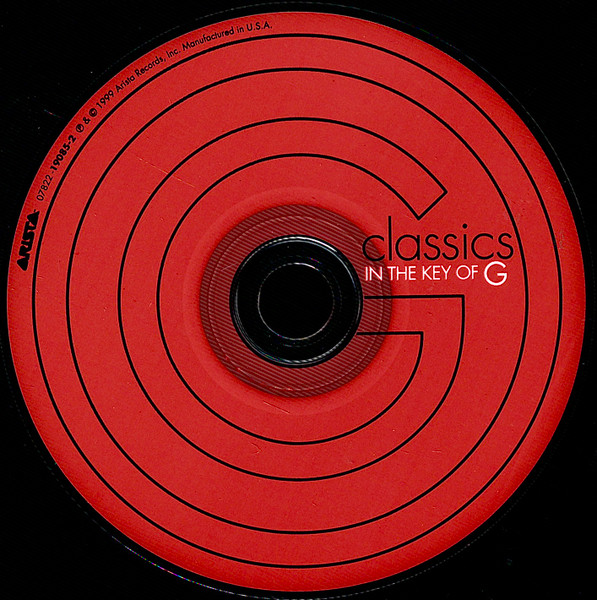Kenny G - Classics In The Key Of G | Arista (07822-19085-2) - 3