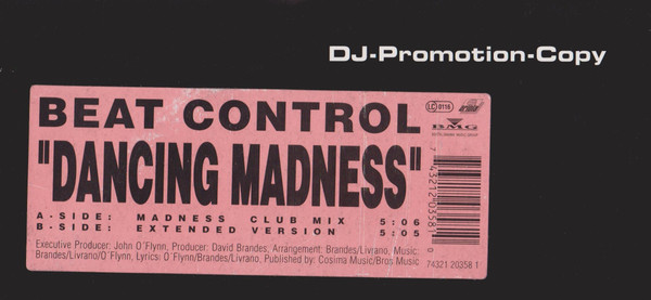 Beat Control - Dancing Madness | BMG (74321 20358 1) - 4