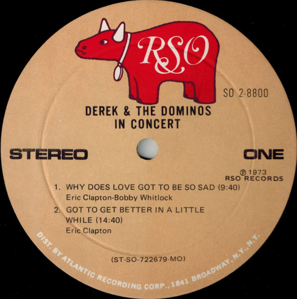 Derek & The Dominos - In Concert | RSO (SO 2-8800) - 4 Derek & The Dominos - In Concert | RSO (SO 2-8800) - 4