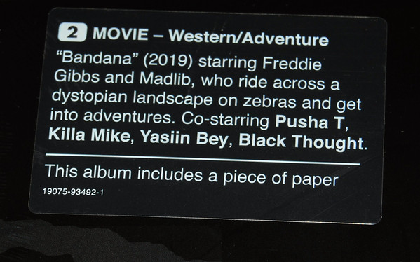Freddie Gibbs & Madlib - Bandana | Madlib Invazion (1907593492-1) - 3 Freddie Gibbs & Madlib - Bandana | Madlib Invazion (1907593492-1) - 3