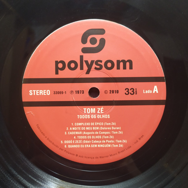Tom Zé - Todos Os Olhos | Polysom (33069-1) - 2