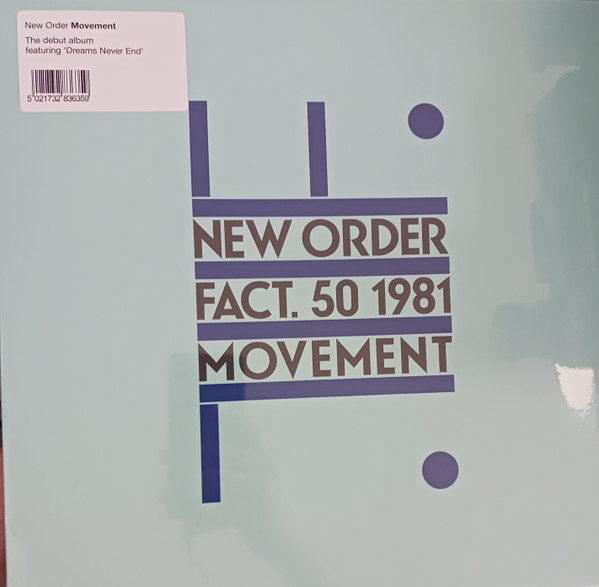 New Order - Movement | Warner (FACD50) - main