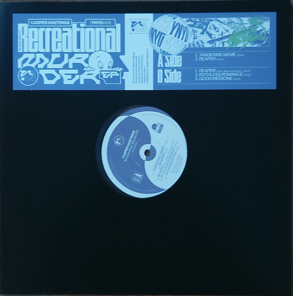 Casper Hastings - Recreational Murder EP | Yin Yang (YNYG001)