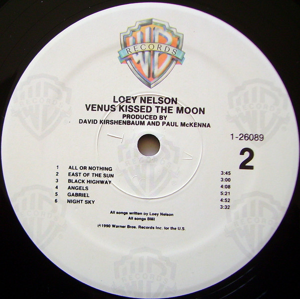 Loey Nelson - Venus Kissed The Moon | Warner Bros. Records (26089-1) - 2