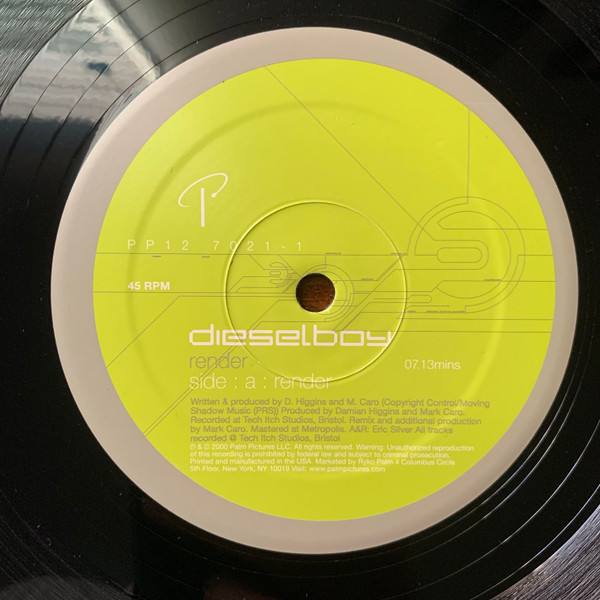 Dieselboy - Render | Palm Pictures (PP12 7021-1) - 3