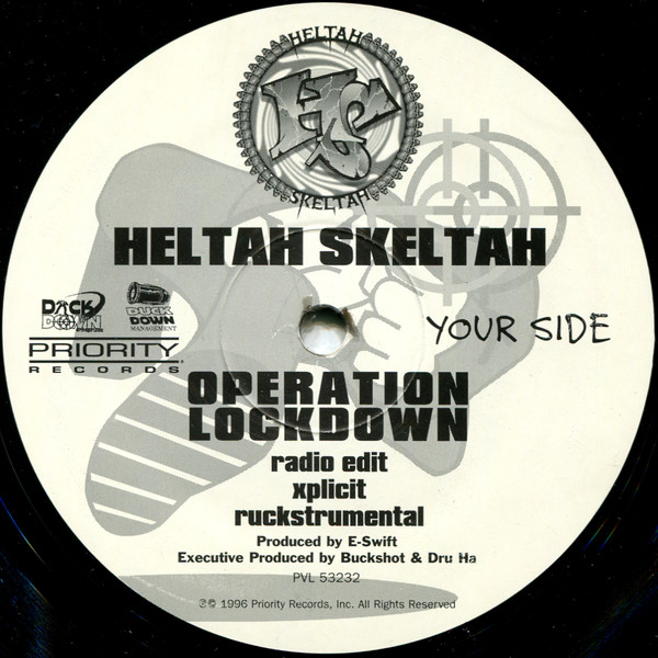 Heltah Skeltah - Operation Lockdown / Da Wiggy | Priority Records (PVL 53232) - 3