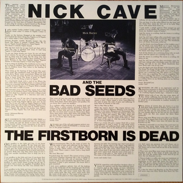 Nick Cave & The Bad Seeds - The Firstborn Is Dead | Mute (LPSEEDS2) - 2 Nick Cave & The Bad Seeds - The Firstborn Is Dead | Mute (LPSEEDS2) - 2