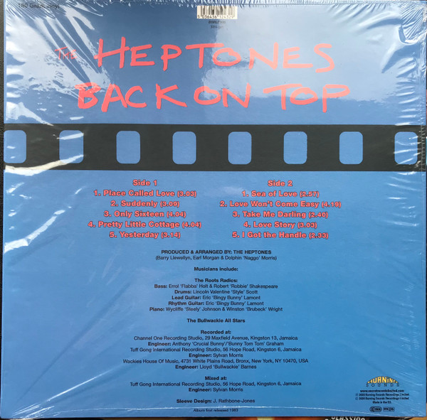 The Heptones - Back On Top | Burning Sounds (BSRLP900) - 2 The Heptones - Back On Top | Burning Sounds (BSRLP900) - 2
