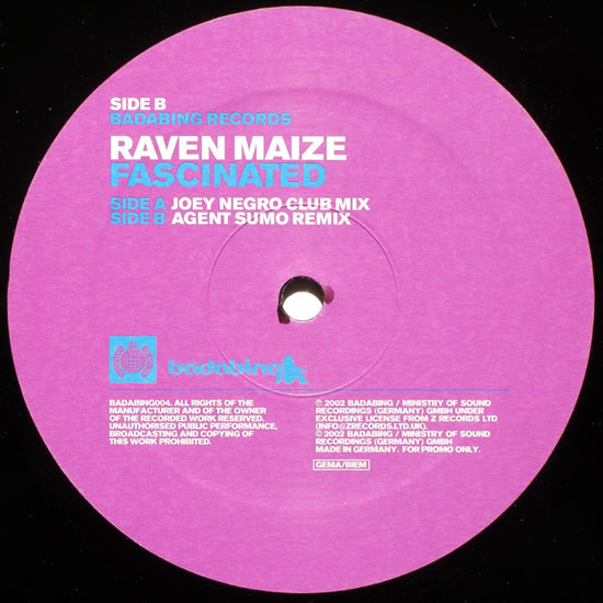 Raven Maize - Fascinated | Badabing (BADABING004) - 3