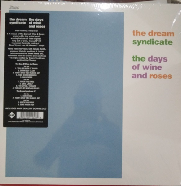 The Dream Syndicate - The Days Of Wine And Roses | Fire America (FAMELP552) - main