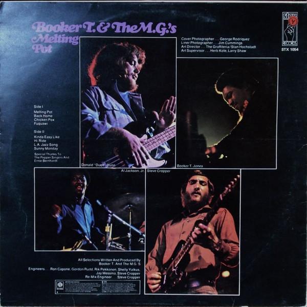 Booker T & The MG's - Melting Pot | Stax (STX 1054) - 3 Booker T & The MG's - Melting Pot | Stax (STX 1054) - 3